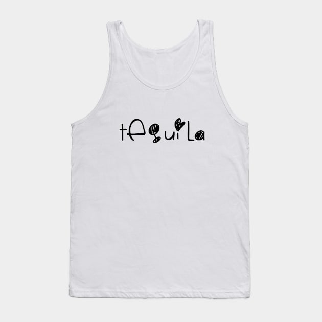 Happy Tequila Tank Top by PsychicCat